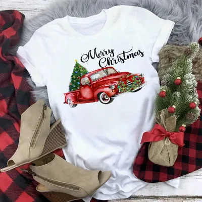 Short Sleeve Christmas Unisex Party T-Shirt