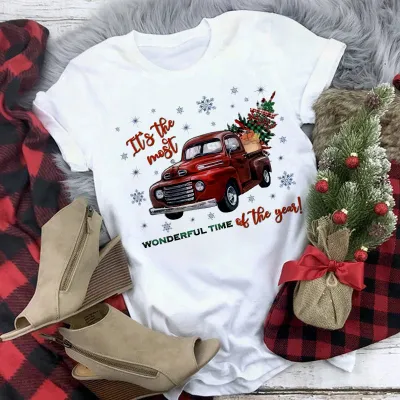 Short Sleeve Christmas Unisex Party T-Shirt