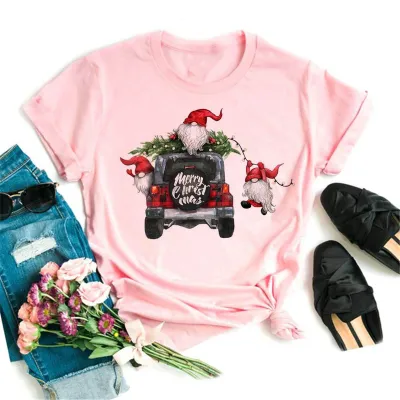 Short Sleeve Christmas Unisex Party T-Shirt