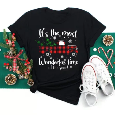Short Sleeve Christmas Unisex Party T-Shirt