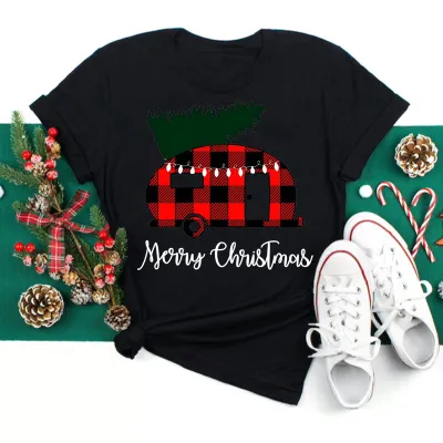 Short Sleeve Christmas Unisex Party T-Shirt