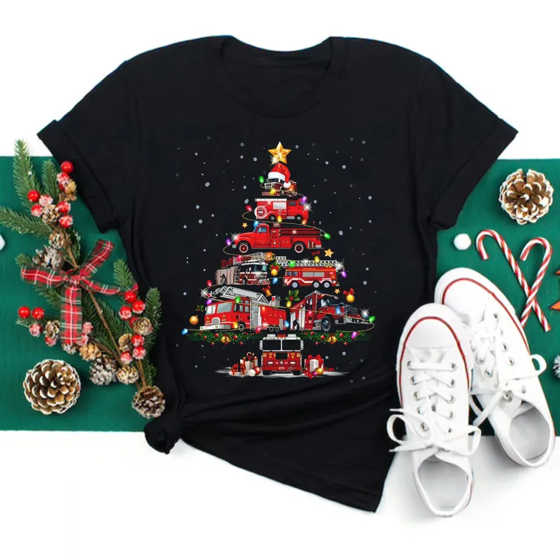 Short Sleeve Christmas Unisex Party T-Shirt