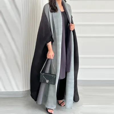 Women Fashion Casual Gradient Long-Sleeve Loose Fit Coat