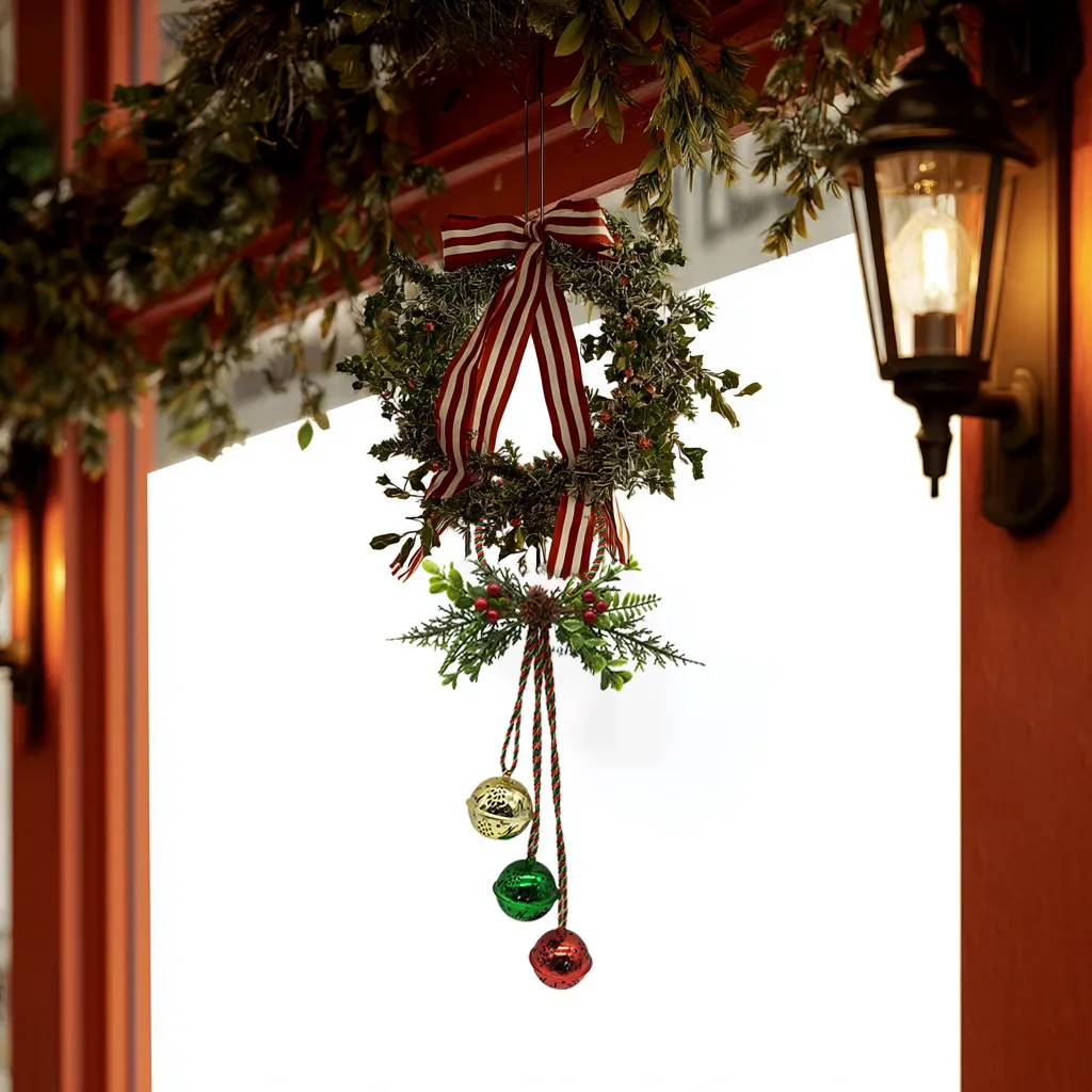 Fashion Metal Bell Christmas Tree Hanging Pendant