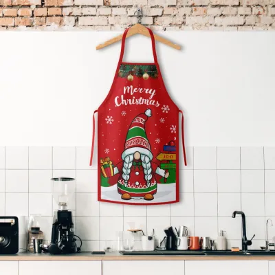 Fashion Creative Christmas Kitchen Apron Christmas Party Supplies