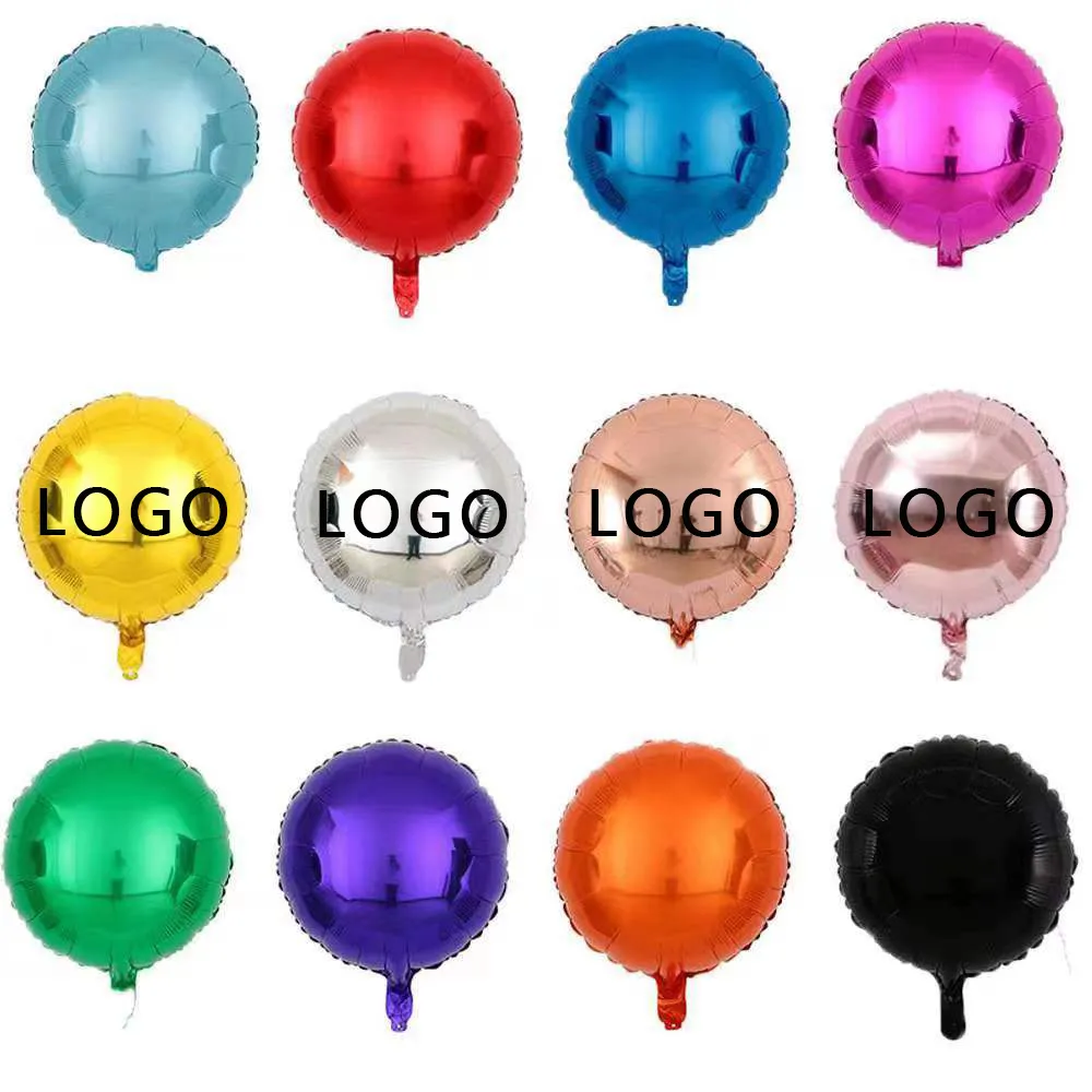 18 Inch Round Aluminum Balloon