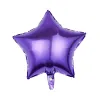 18 Inch Five-Pointed Star Deep Purple