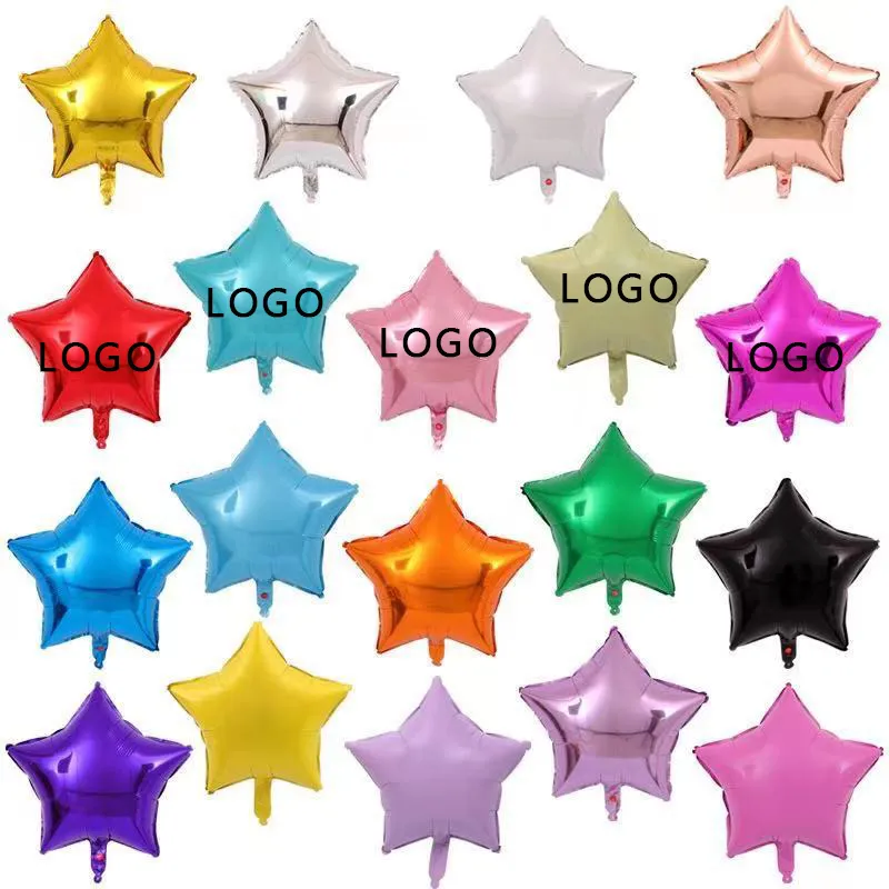 18 Inch Five-Pointed Star/Aluminum Balloon
