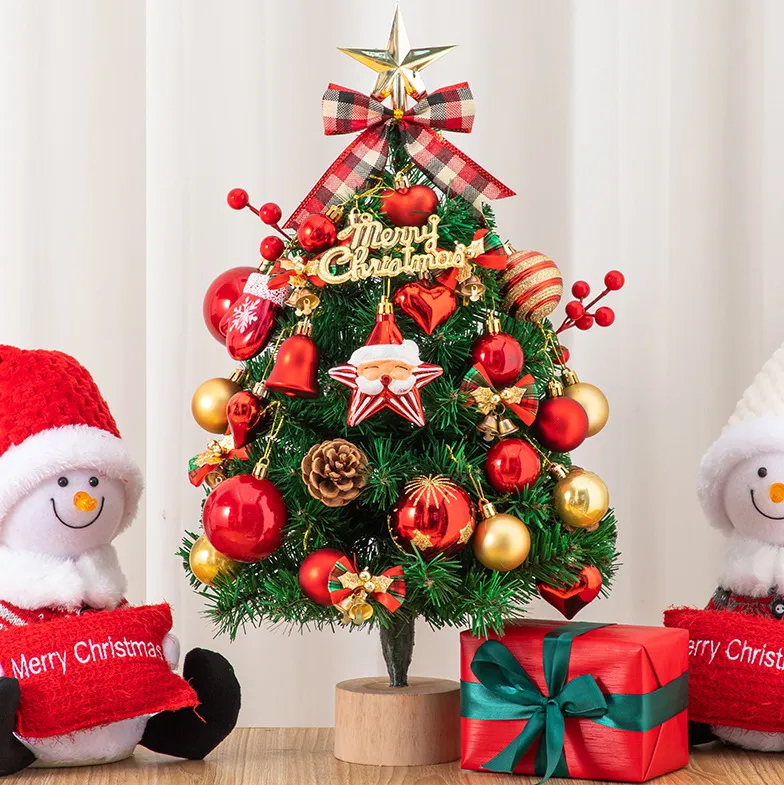 Fashion Christmas Diy Desktop Christmas Tree - PVC Decoration