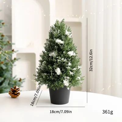 Fashion Christmas Tree Ornaments Desktop Decor