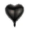 18 Inch Heart Black