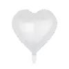 18 Inch Heart White