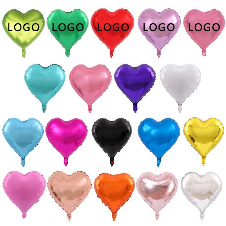 18 Inch Heart Aluminum Balloon