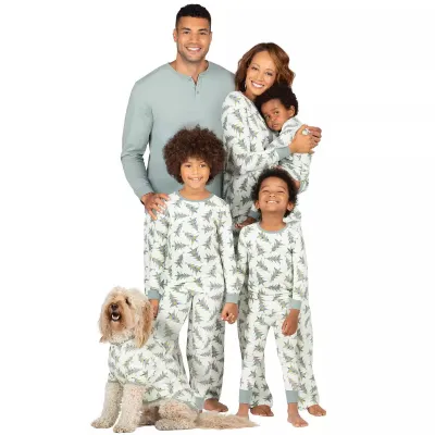 Family Matching Cotton Christmas Pajamas