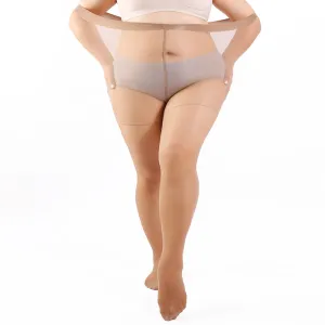 Women Plus Size Sexy Solid Color Stockings