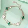Green White