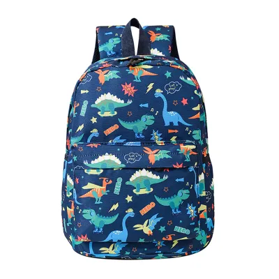 Kids Fashion Casual Cartoon 3D Printed Backpack with Air Cushion Strap