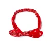 Bohemian Hair Band Red
