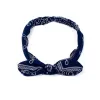 Bohemian Hair Band Navy Blue