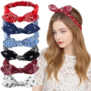Bohemian Plaid Cloth Constellation Women's Hair Band