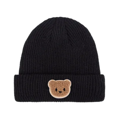 Kids Fashion Casual Autumn Winter Warm Knitted Hat Cartoon Acrylic Dome Beanie