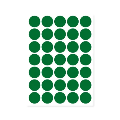 Fashion Simple Multicolour Dot Sticker Paper