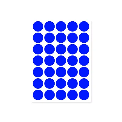 Fashion Simple Multicolour Dot Sticker Paper