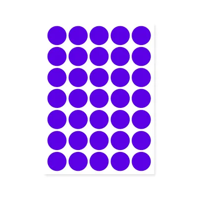 Fashion Simple Multicolour Dot Sticker Paper