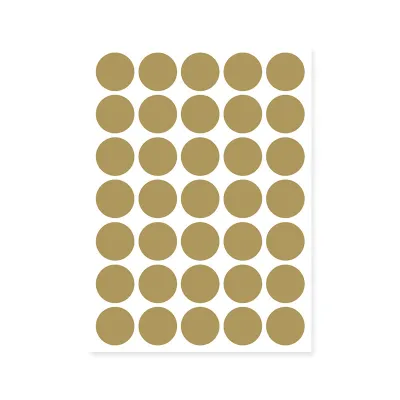 Fashion Simple Multicolour Dot Sticker Paper