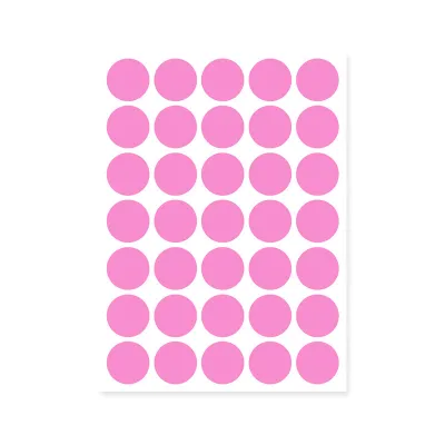 Fashion Simple Multicolour Dot Sticker Paper