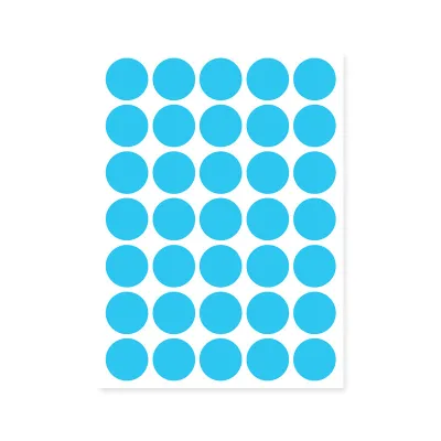Fashion Simple Multicolour Dot Sticker Paper