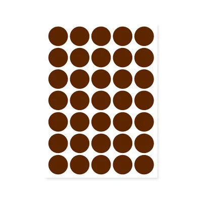 Fashion Simple Multicolour Dot Sticker Paper