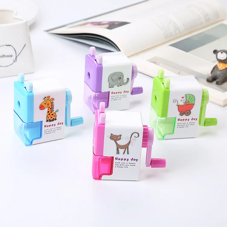Fashion Cute Cartoon Hand Manual Pencil Sharpener