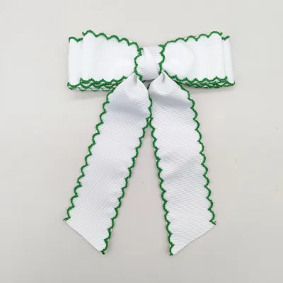 Kids Girls' Fashion Cute Ribbon Hairpin 2pcs-Pack Duckbill Clip