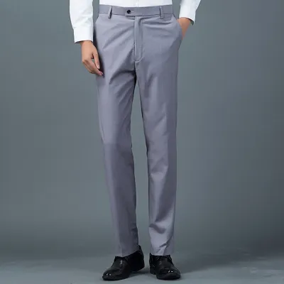 MenS Fashion Casual Solid Color Slim-Fit Pants