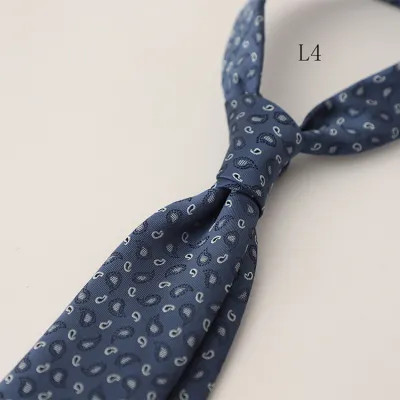 Men's Fashion Retro 8cm Striped Polyester Tie