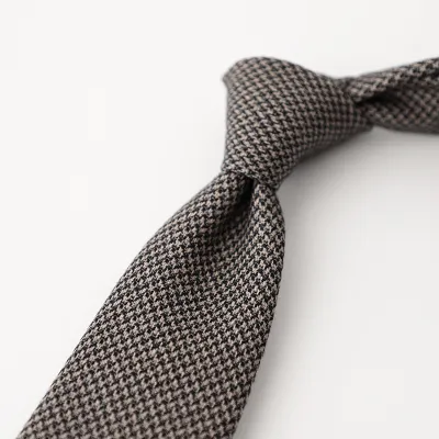 Men Fashion Plaid Stripe Arrow Type Tie