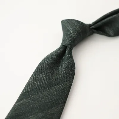 Men Fashion Plaid Stripe Arrow Type Tie