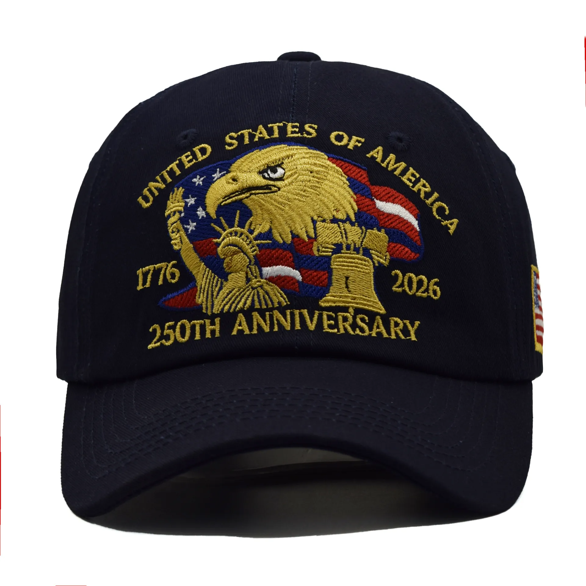 Fashion Casual US 250th Anniversary Embroidery Baseball Cap