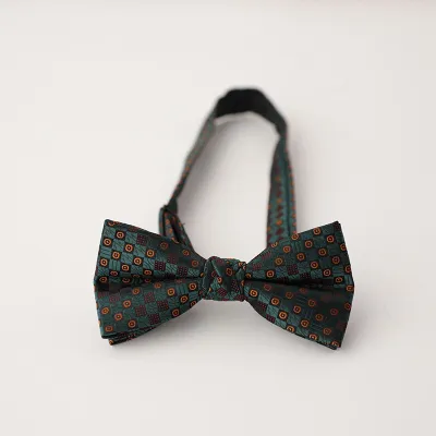 Men's Retro Fashion Printed Jacquard Bow Tie