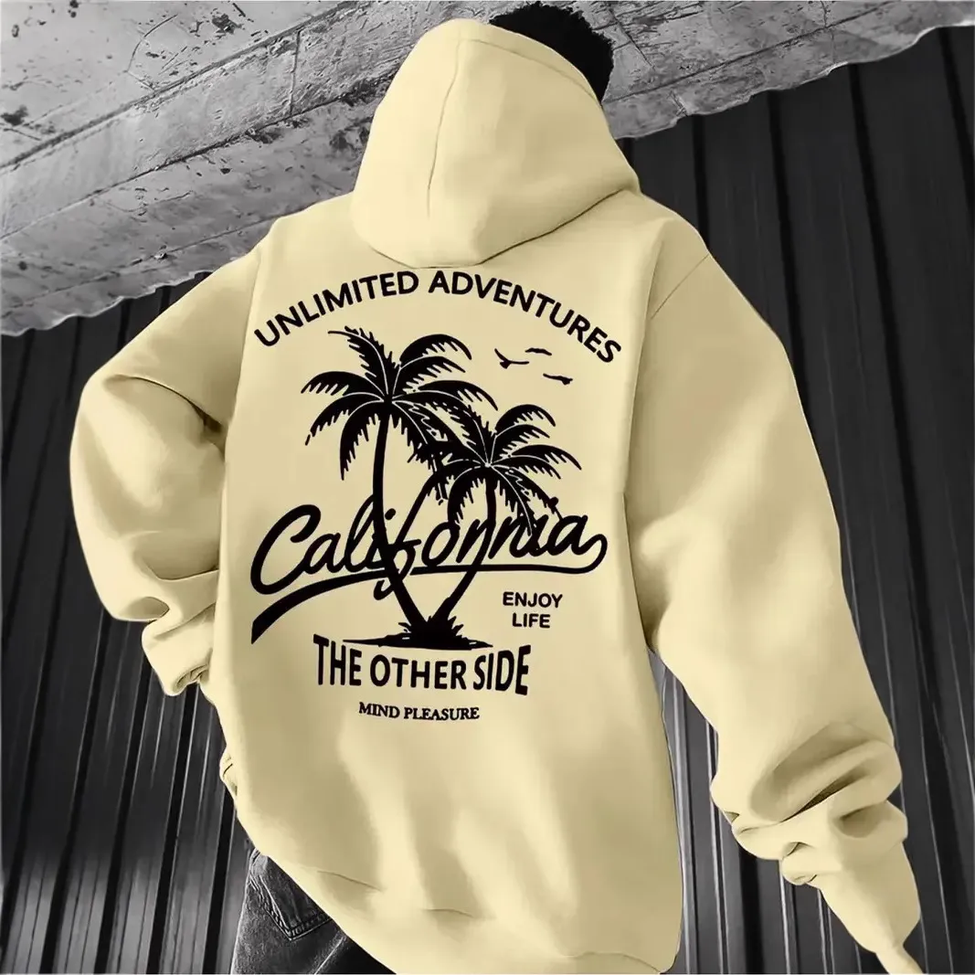 Women Coconut-Print Casual Pullover Hoodie