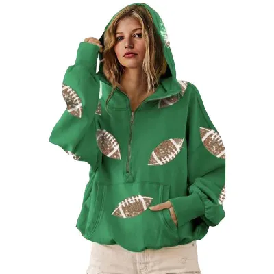 Women Fashion Print Zip-Up Hoodie Sleeveless Chenille