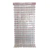 Ceramic Pink Purple Peach Heart Door Curtain