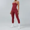 Vest Cherry Red Trousers Cherry Red
