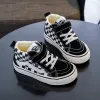 Plaid (High-Top-Single Shoe)
