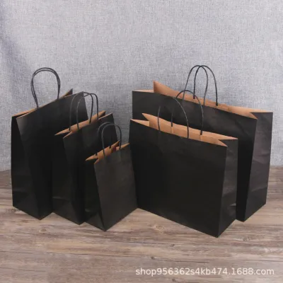42*13*31cm Multiple Specifications Kraft Paper Shopping Bag