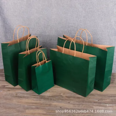 42*13*31cm Multiple Specifications Kraft Paper Shopping Bag