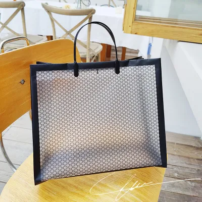 Fashion Transparent PVC Gift Shopping Bag
