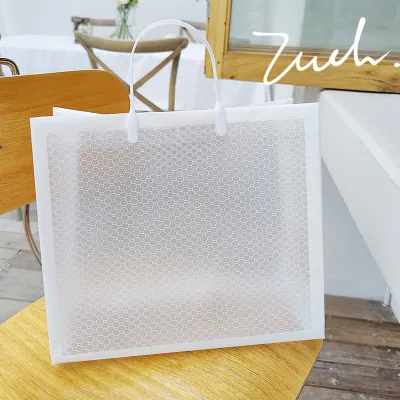 Fashion Transparent PVC Gift Shopping Bag