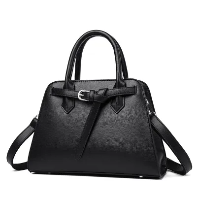 Women Fashion Casual Solid Color Large Capacity Handbag